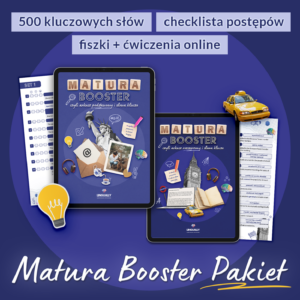 MATURA BOOSTER słowa klucze w PAKIECIE